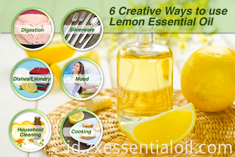 Food Grade Kosmetik Grade Lemon Minyak Esensial Grosir Minyak Kulit Lemon Alami Murni